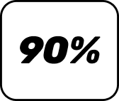 90%